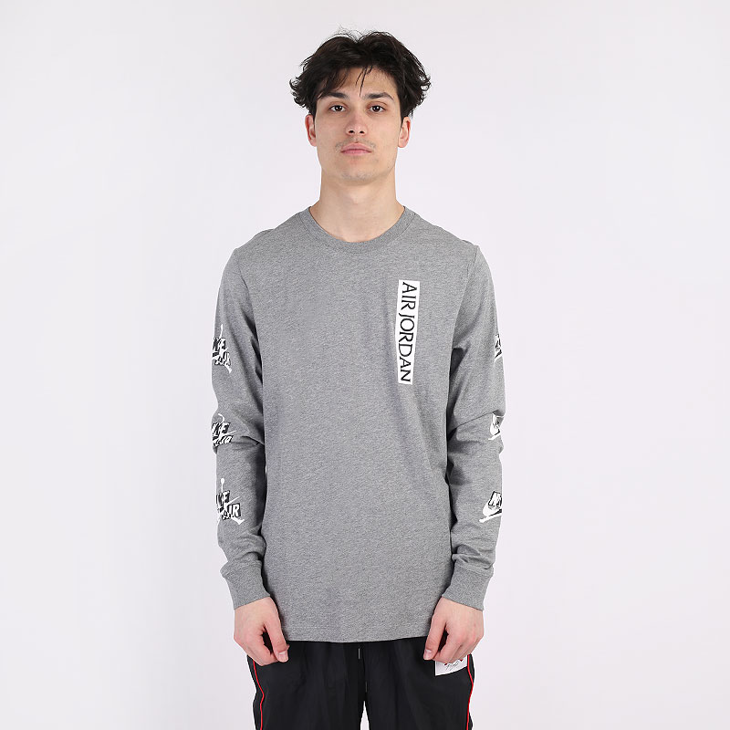 Лонгслив Jordan Jumpman Classics LS (CN3504-091)  - цена, описание, фото 2